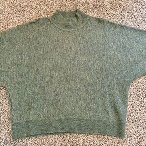 H&M Olive Green Women's Turtleneck Sweater